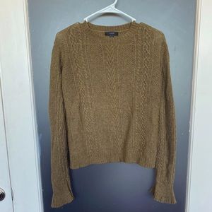 J. Crew cable sweater